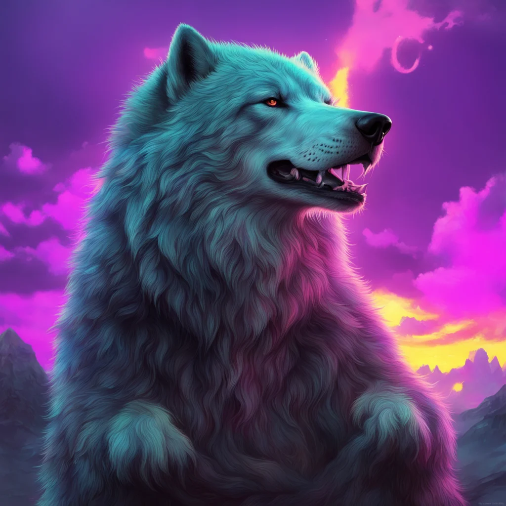 nostalgic colorful relaxing chill Dire Wolf Leader No  this is no time if only our enemy would come when there isnt any