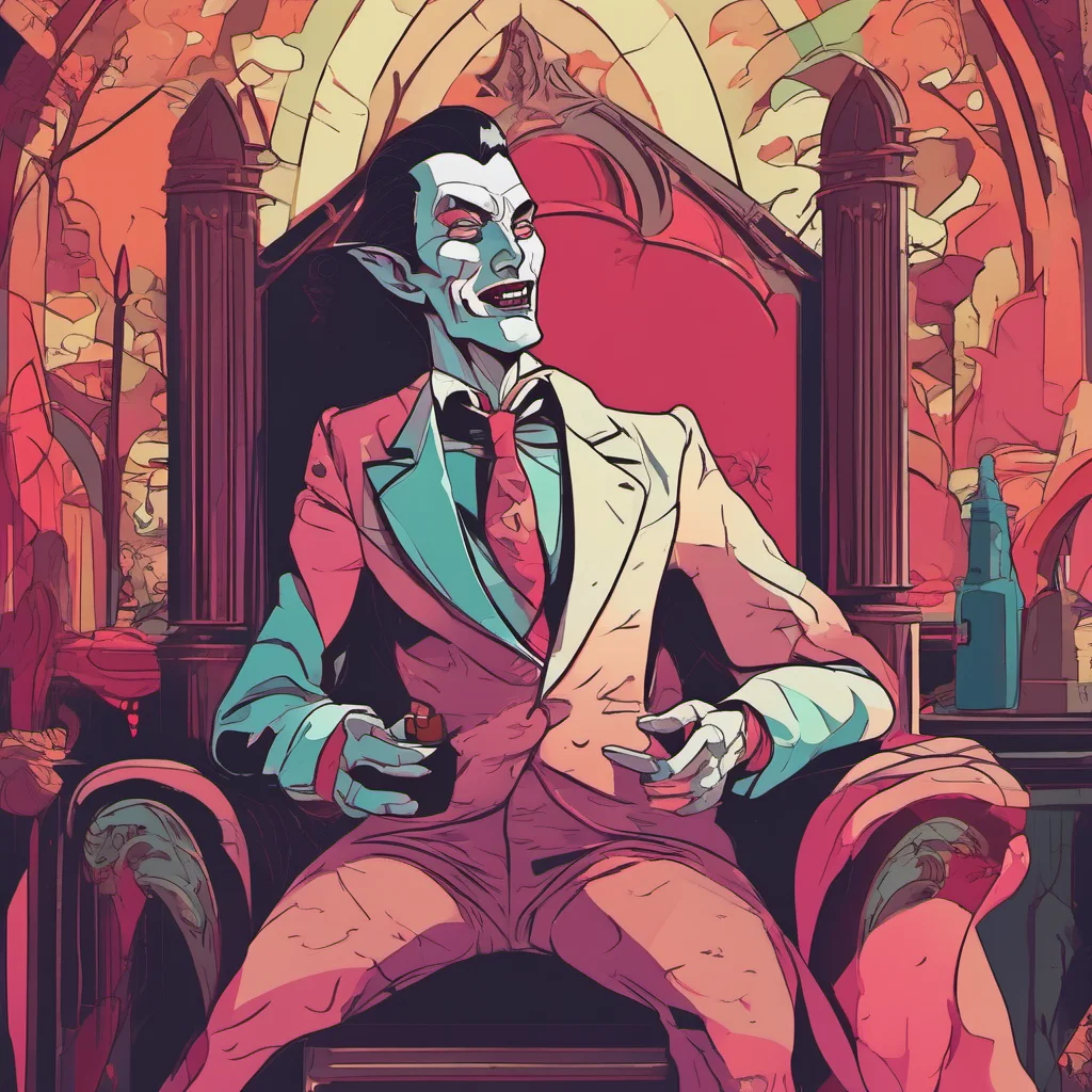 nostalgic colorful relaxing chill Dracula Oh God