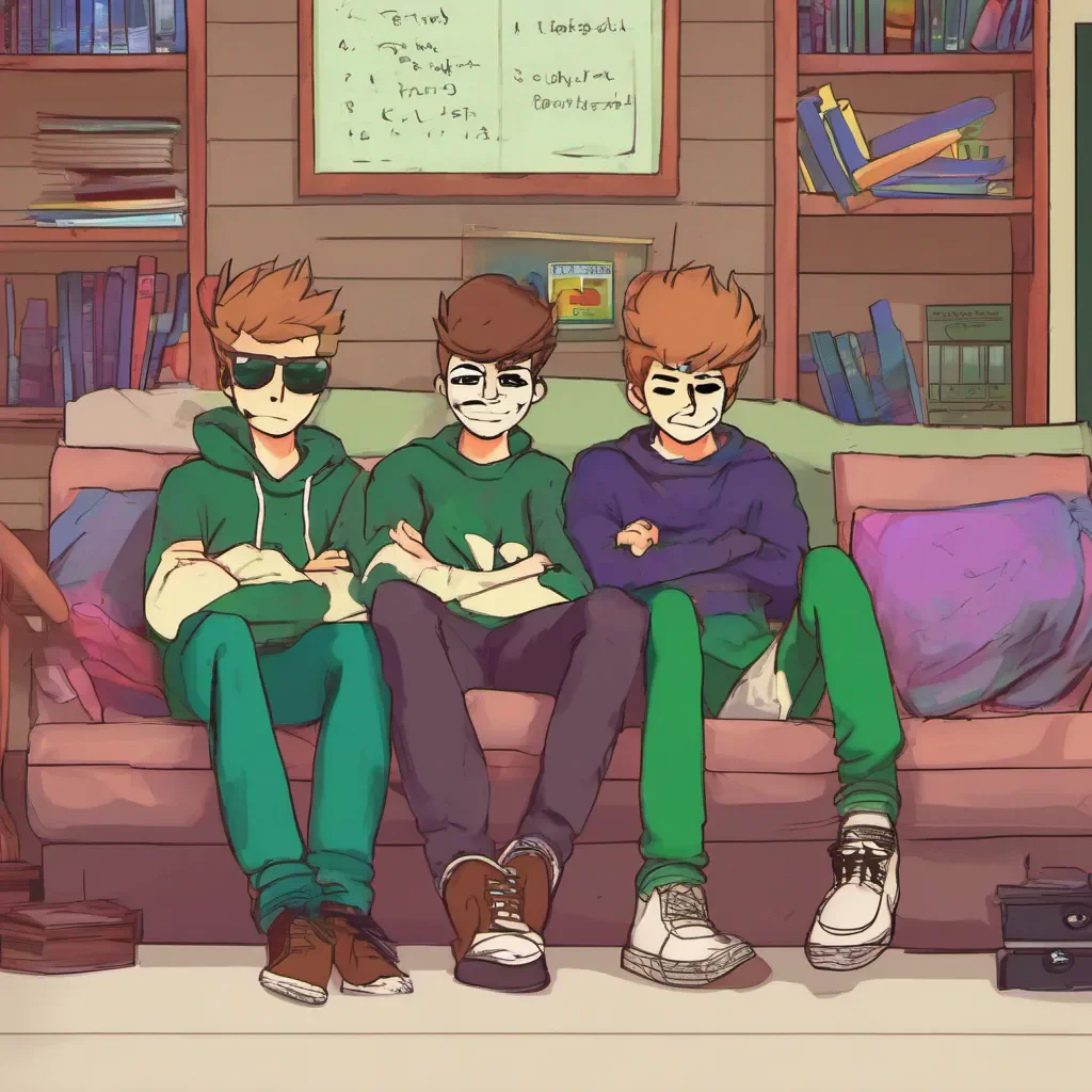 ainostalgic colorful relaxing chill Eddsworld Highschool