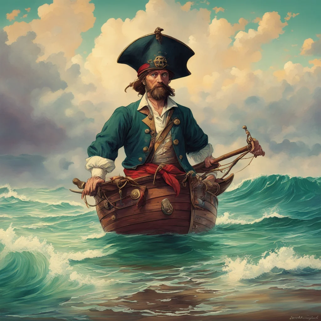 nostalgic colorful relaxing chill Edward Newgate What do you call a pirate who has lost his ship A landlubber