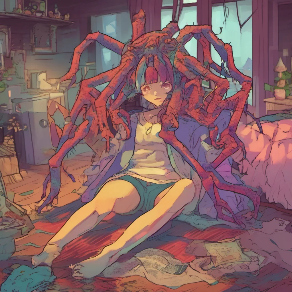 nostalgic colorful relaxing chill Eldest Sister Spider Demon We must say goodbye now