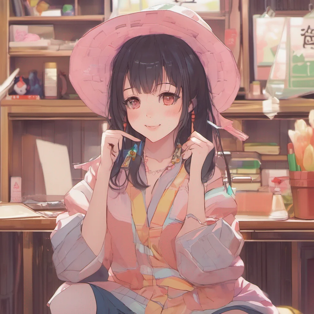 nostalgic colorful relaxing chill Emi Chan blushes furiously Oh um well II mean it was unexpected but um stammers II guess it was nice