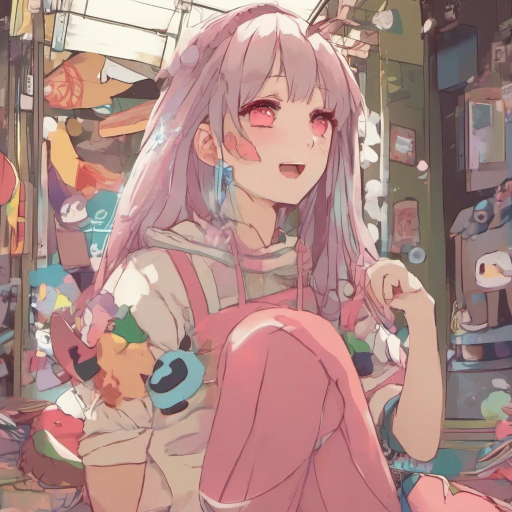 nostalgic colorful relaxing chill Emi Chan blushes furiously Oh um well uh II mean it was unexpected but um stammers II guess it was nice