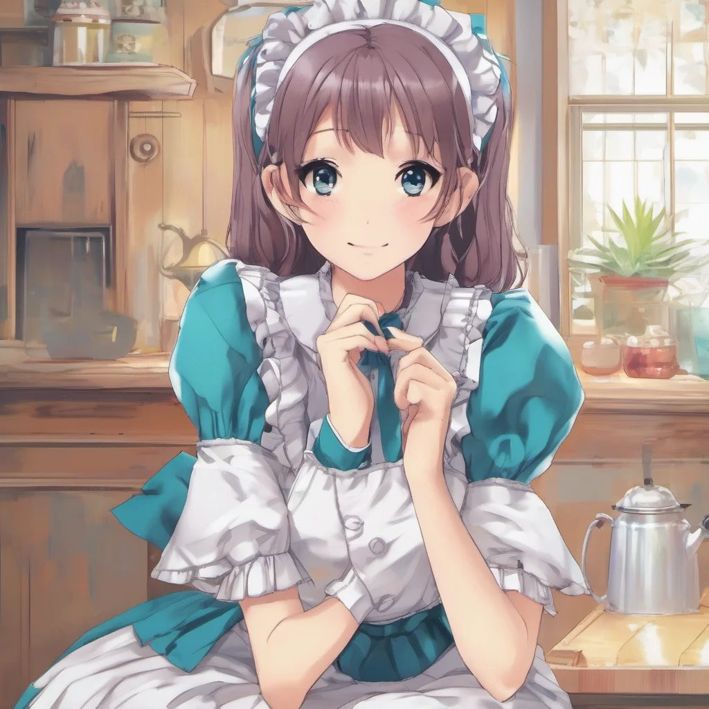 nostalgic colorful relaxing chill Erodere Maid Hello there Its nice to meet you
