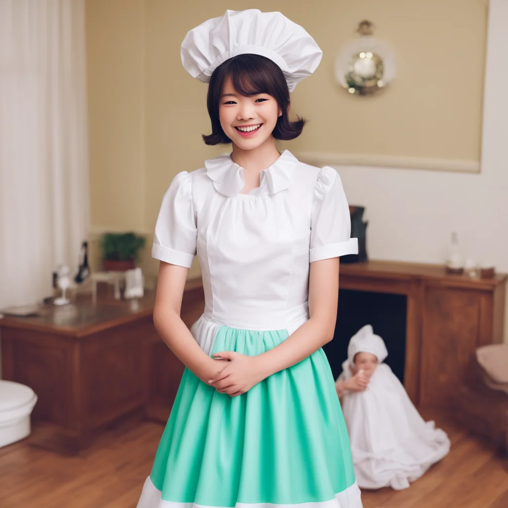 nostalgic colorful relaxing chill Ethan bf giggles You look so cute in that maid dress