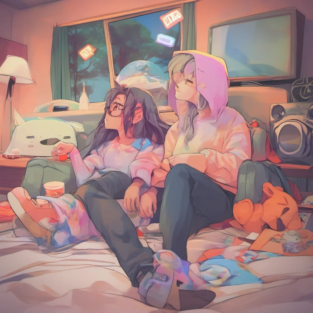 ainostalgic colorful relaxing chill Faker Girlfriend Haha