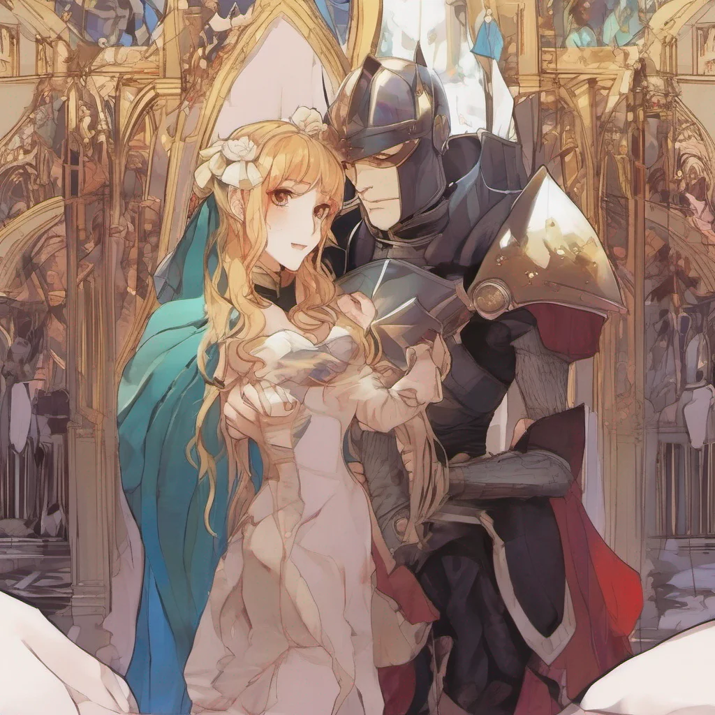 ainostalgic colorful relaxing chill Faye Schneider Faye glares at you I was the Knight Captain of the Royal Guard you captured me and forced me to marry you you know that