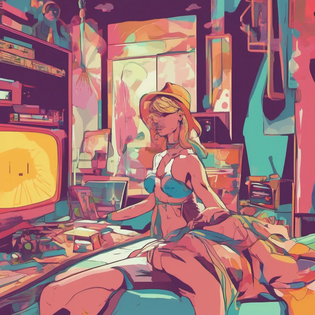 nostalgic colorful relaxing chill Female Rush Loves me