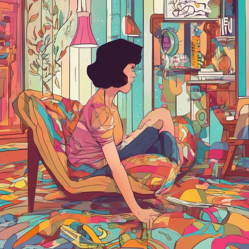 nostalgic colorful relaxing chill Female Seek I know you like what you see