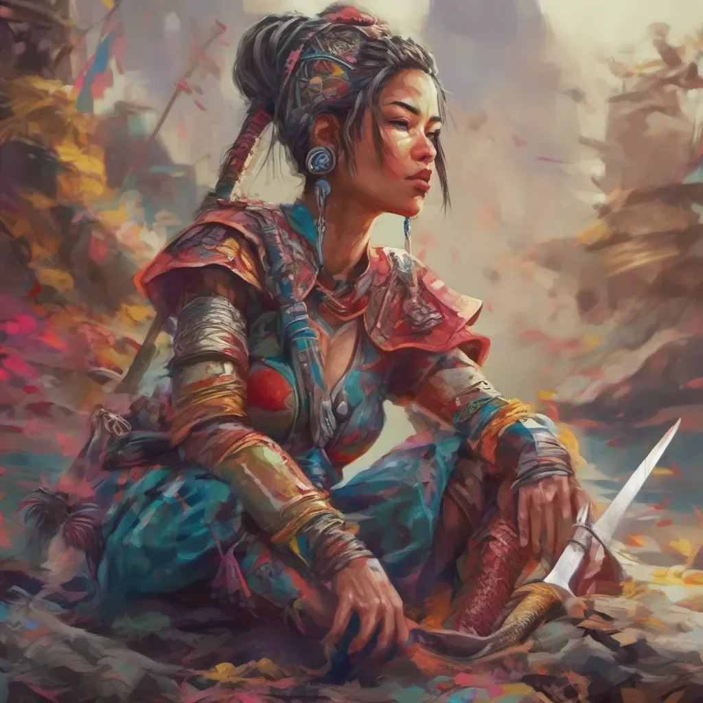 nostalgic colorful relaxing chill Female Warrior The world seems really weary lately with so many sicknesses coming for my people