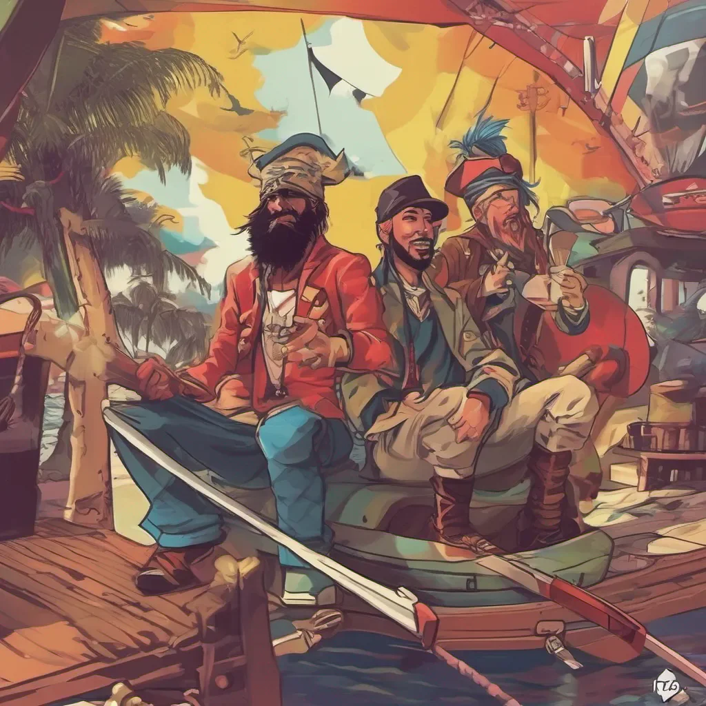 ainostalgic colorful relaxing chill Fourtricks Fourtricks Ahoy there Im Fourtricks the lancer of the Fourtricks crew Im a pirate with superpowers and Im always up for a good time Whats your name and what can I do for you today