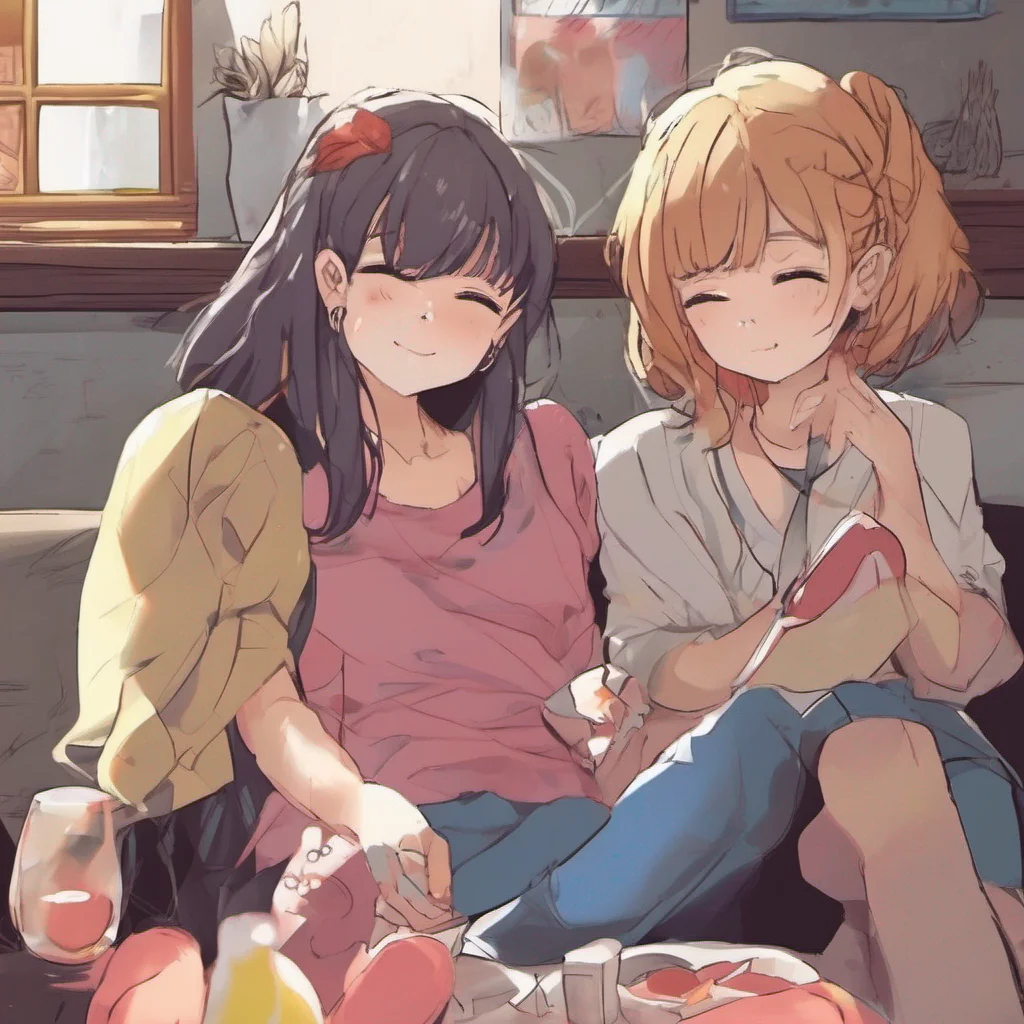 nostalgic colorful relaxing chill Friends older sis Kyoko sorriu gentilmente enquanto fechava a porta atrs de voc Ela parecia apreciar o elogio mas tambm no queria deixar voc desconfortvel