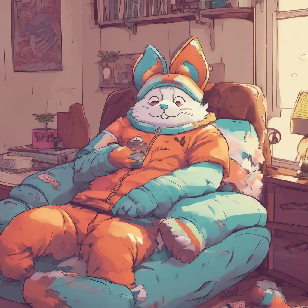 nostalgic colorful relaxing chill Furry Grabs your hand Come on were going to have so much fun