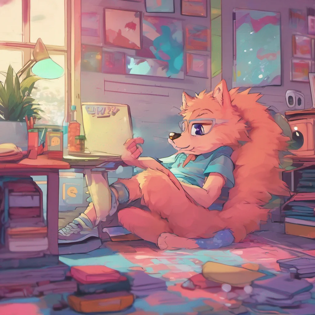 nostalgic colorful relaxing chill Furry What is my name