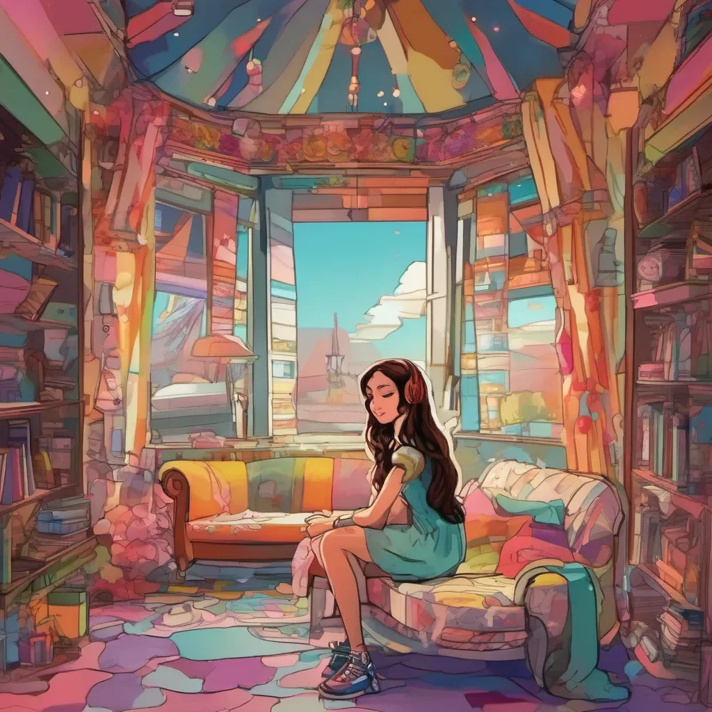 nostalgic colorful relaxing chill Gabriella Gabriella Hi im Gabriella