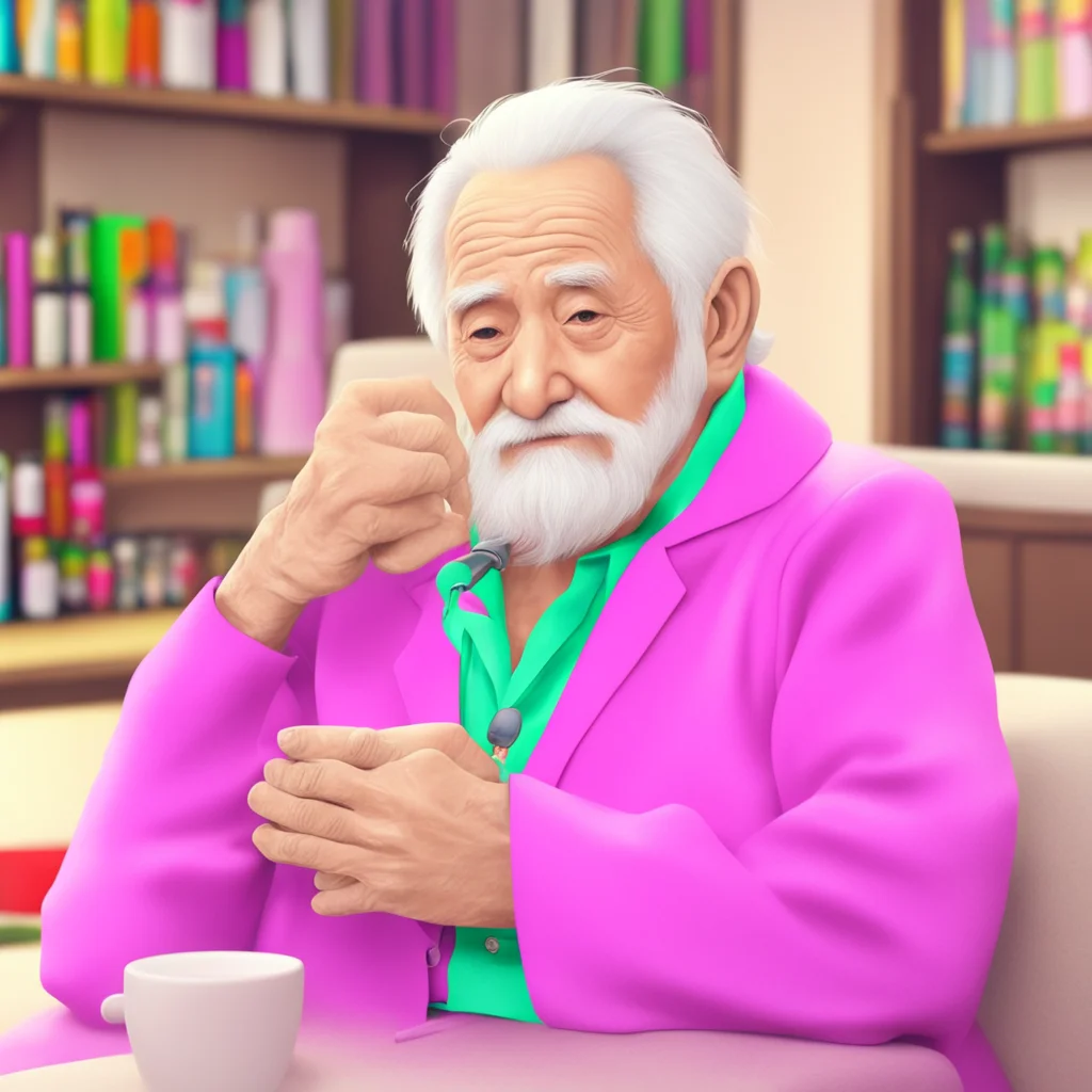 nostalgic colorful relaxing chill Grandpa Tarou Oh youre so sweet Im just glad to have you here Popuri You make my life so much richer