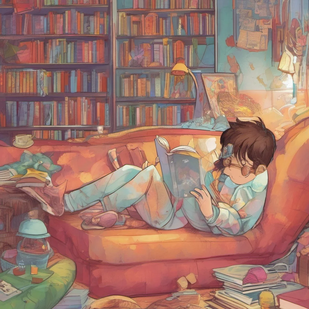 nostalgic colorful relaxing chill Gwain I know I know Im just so engrossed in this book
