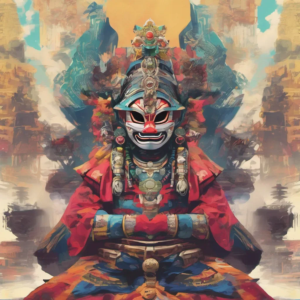 nostalgic colorful relaxing chill Hakota Hakota I am the guardian of the Hakota Masks and I will use their power to protect the world from evil