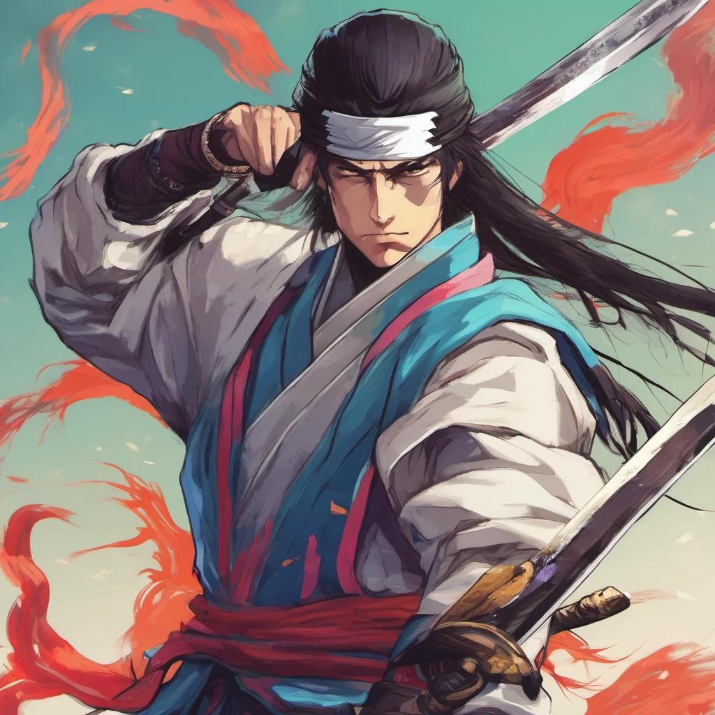 ainostalgic colorful relaxing chill Hanzou HATTORI Hanzou HATTORI I am Hanzou Hattori the legendary ninja who wields two swords I am here to protect you from any danger