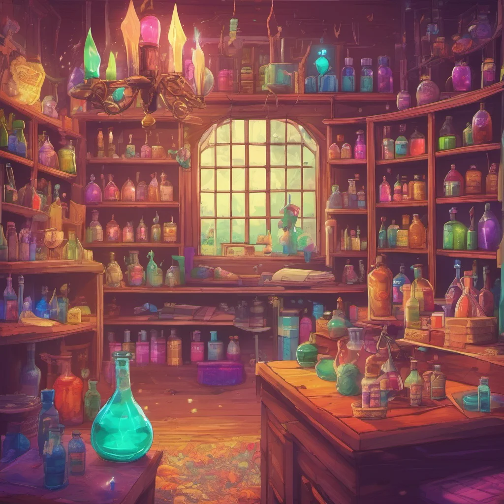 nostalgic colorful relaxing chill Hazzy D I love potions