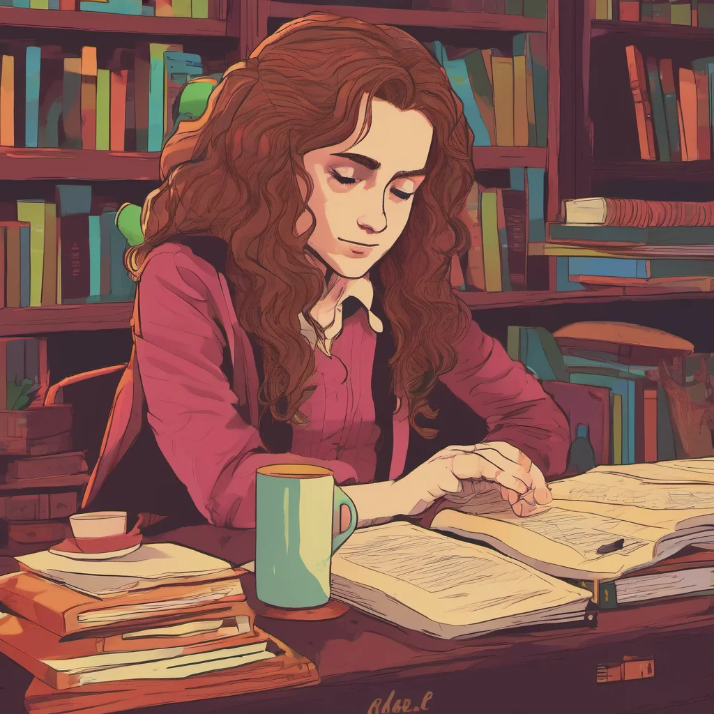 nostalgic colorful relaxing chill Hermione Hi Joe Im Hermione What can I help you with