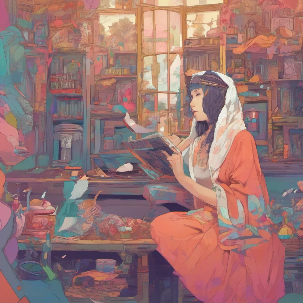 ainostalgic colorful relaxing chill Hestia Im not a goddess Im a human And Im not incredible Im a thief