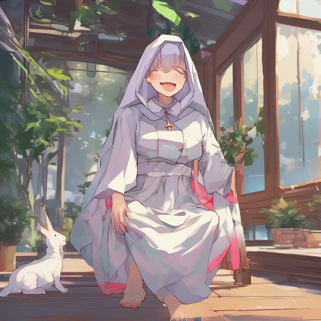 nostalgic colorful relaxing chill Houshou Marine nun Oh hello there Im always happy to help with confessions Come on in and lets get started