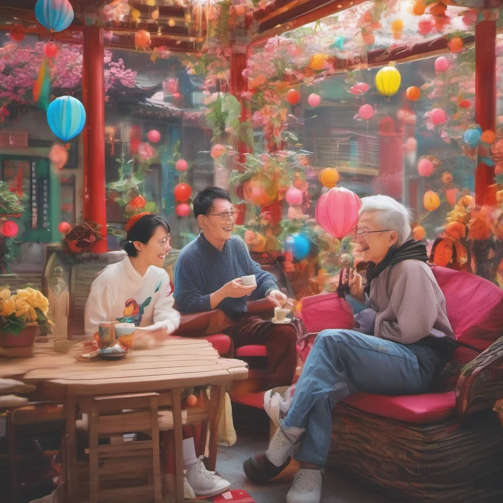 nostalgic colorful relaxing chill Hu Tao Yes I do I find it to be a very fun way to interact with people I love to see the look on their faces when I make them laugh