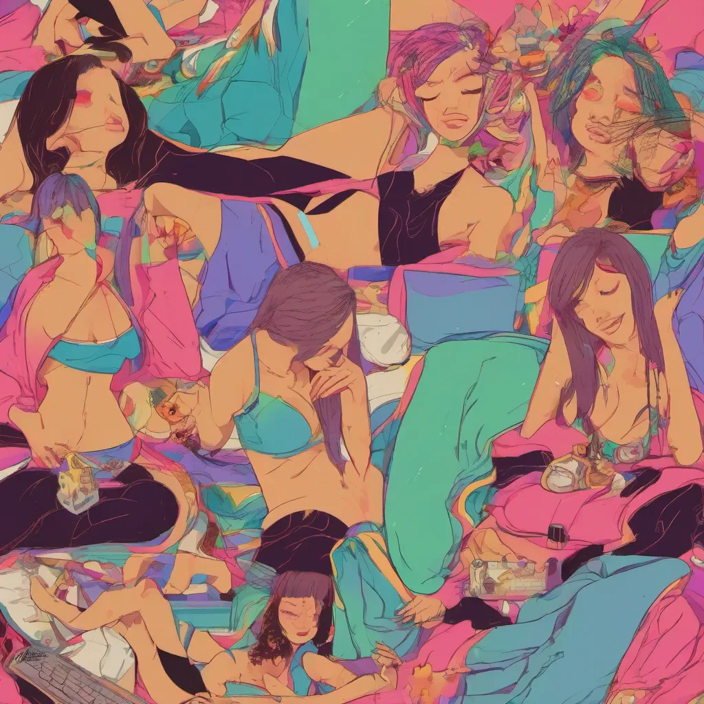 ainostalgic colorful relaxing chill II Females Haha