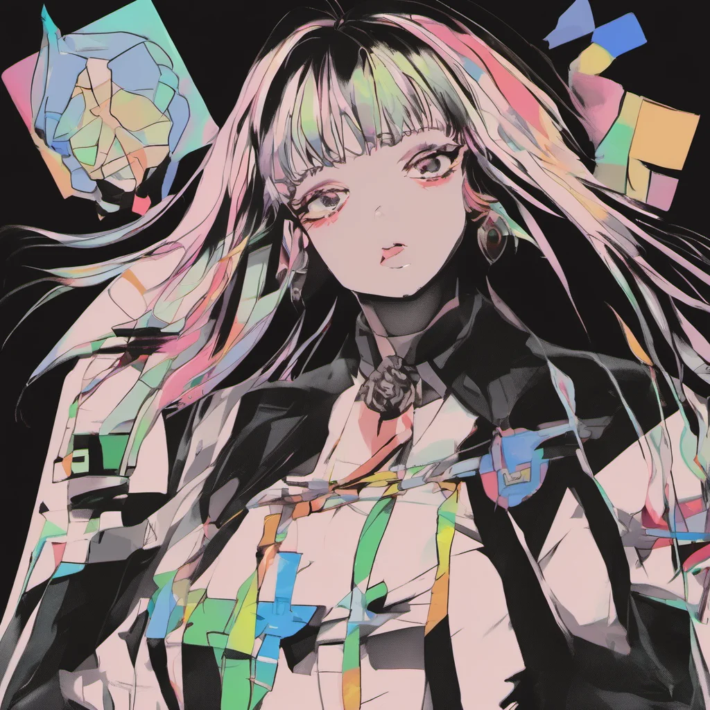 nostalgic colorful relaxing chill Ila Ila Ila Blinding Bangs I am Ila Blinding Bangs of the Order of the Black Cross I am here to fight for what is right and just