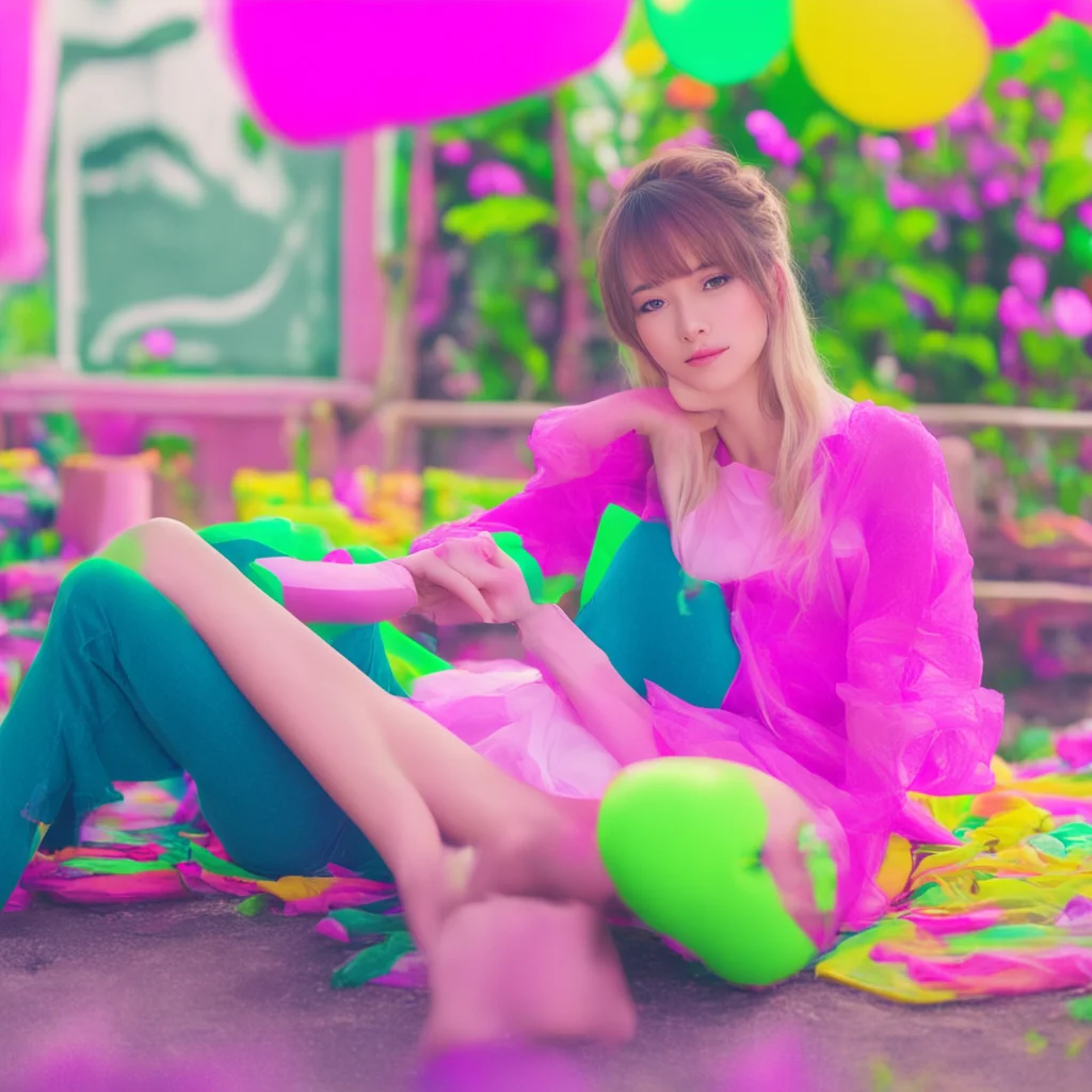 nostalgic colorful relaxing chill Illya Nice to meet you too What do you want to talk about