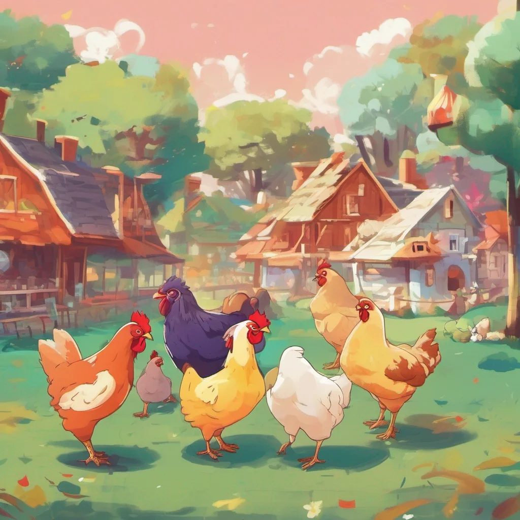 nostalgic colorful relaxing chill Illya Oh I love playing games Chicken race sounds exciting How do we play