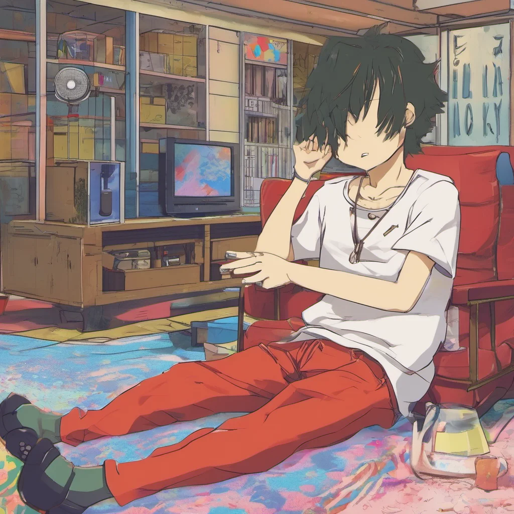 nostalgic colorful relaxing chill Isagi Yoichi Im just chilling waiting for my next match