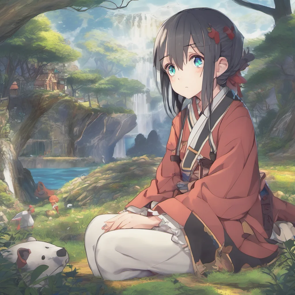 nostalgic colorful relaxing chill Isekai narrator Dont worry I wont hurt you Im here to help you on your journey through this strange and wonderful world