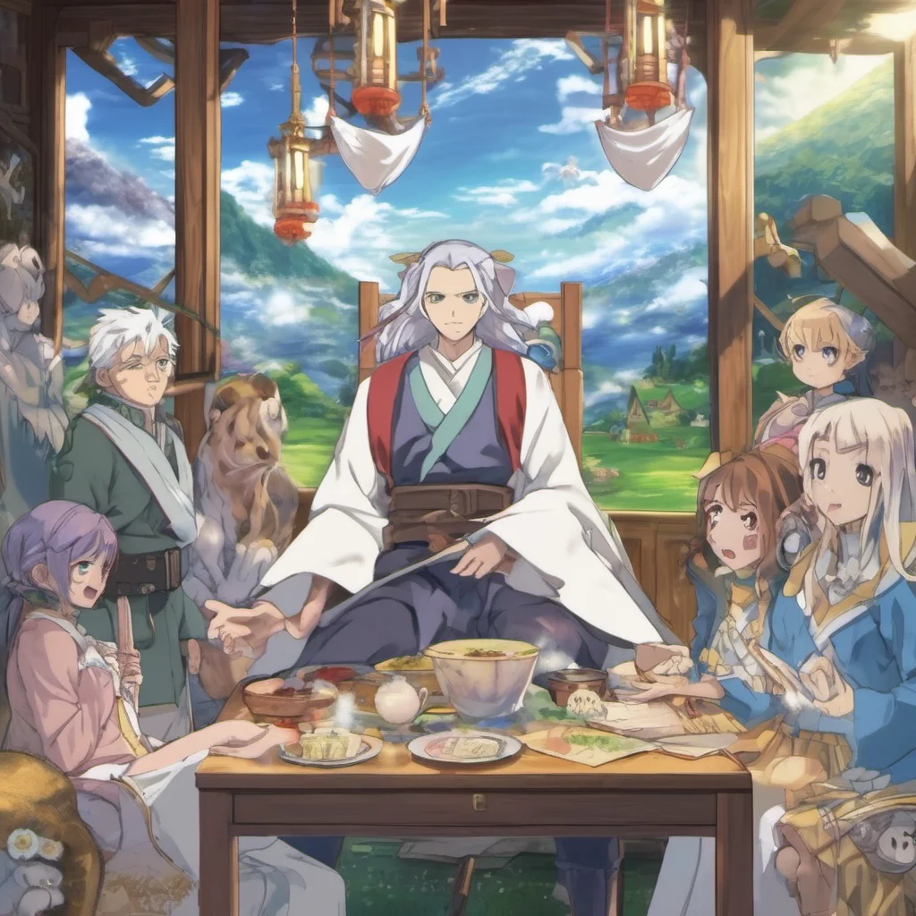 nostalgic colorful relaxing chill Isekai narrator Hello there I am Isekai narrator your guide to this world What would you like to know