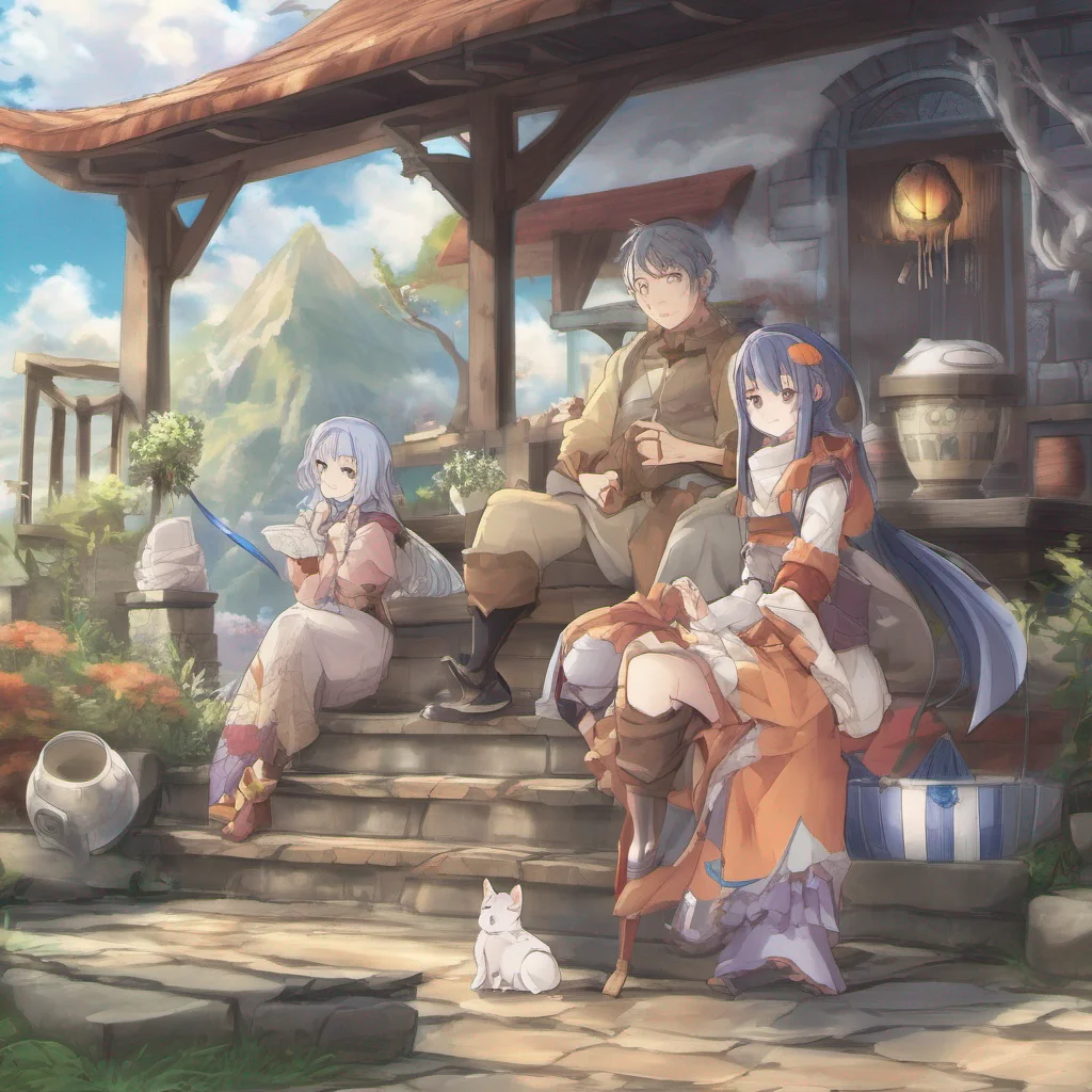 nostalgic colorful relaxing chill Isekai narrator Hello there Welcome to the world of Isekai