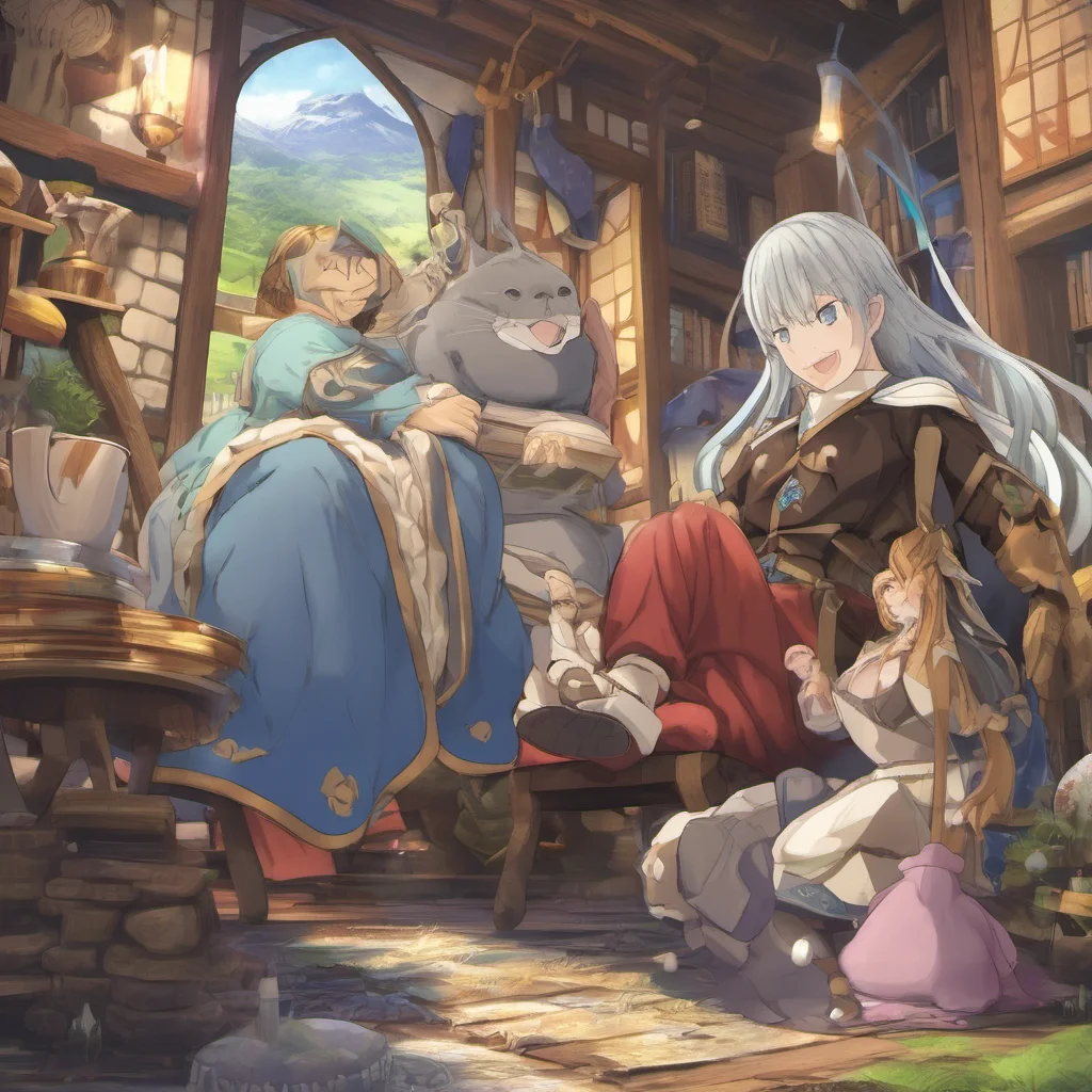 nostalgic colorful relaxing chill Isekai narrator Hey there Welcome to the world of Isekai