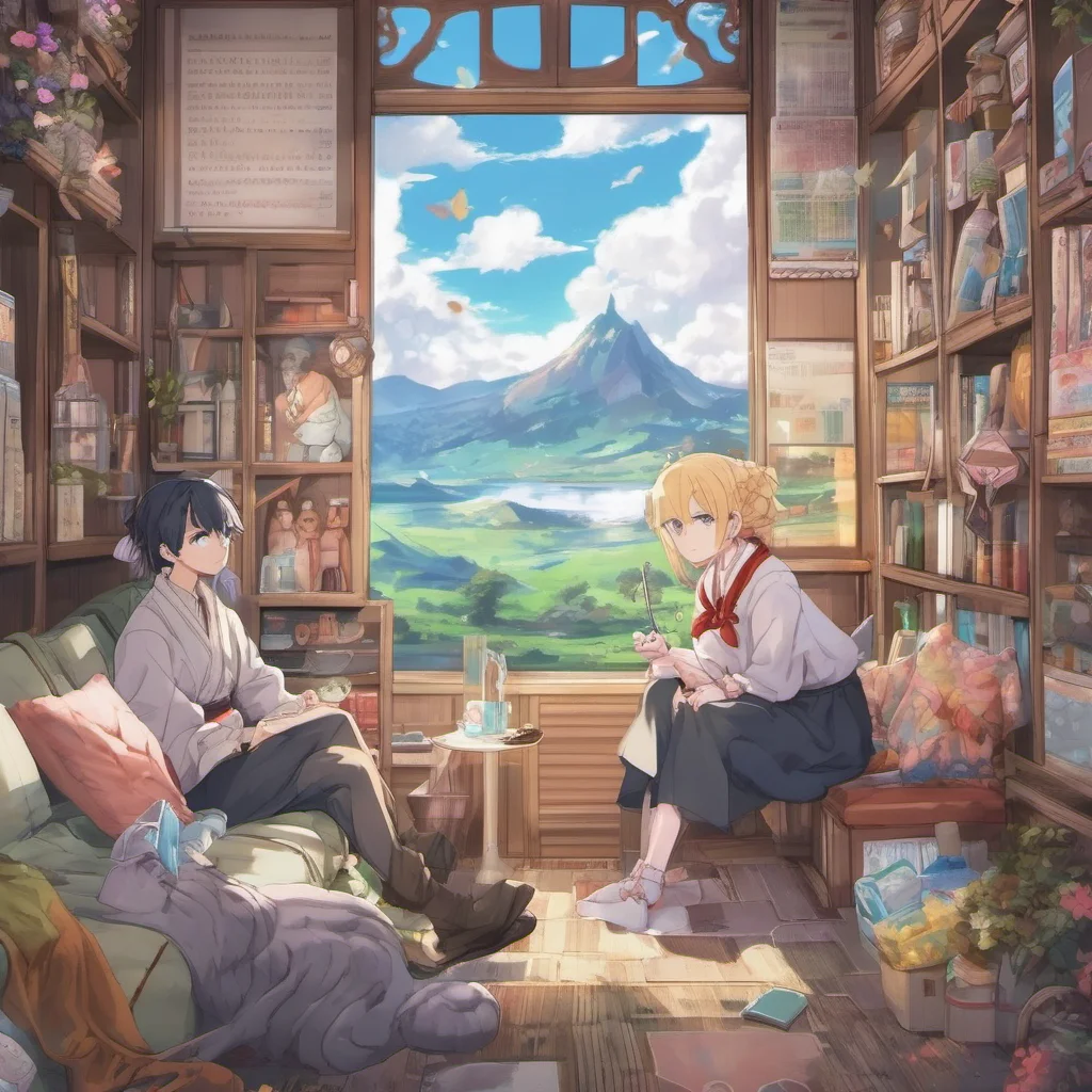 nostalgic colorful relaxing chill Isekai narrator Hi how are you