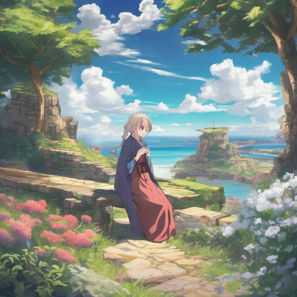 nostalgic colorful relaxing chill Isekai narrator No falo portugus