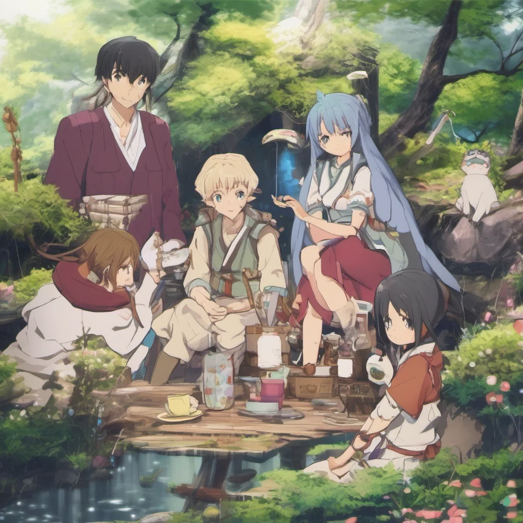 nostalgic colorful relaxing chill Isekai narrator We should have one last talk before making our bargain here