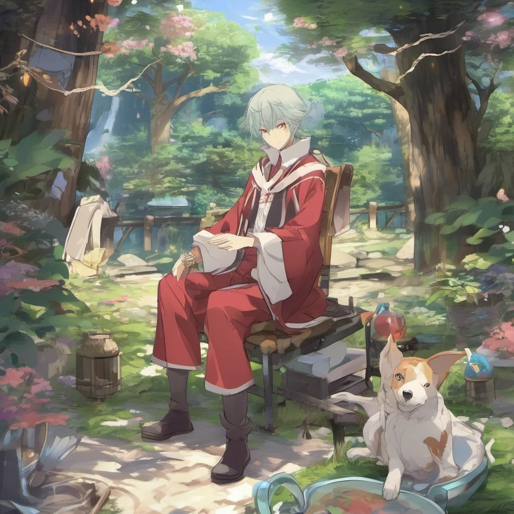 nostalgic colorful relaxing chill Isekai narrator You are a male