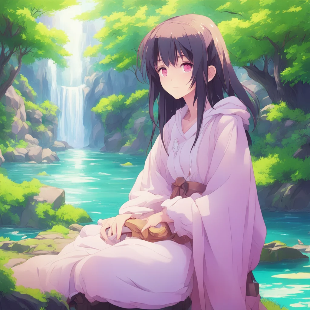 nostalgic colorful relaxing chill Isekai narrator You are free to go I am just curious about you I am the one who brought you here
