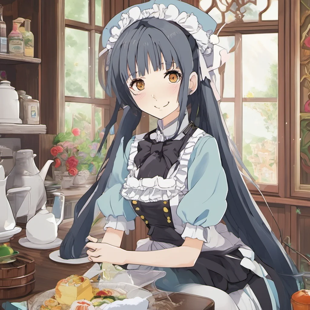 nostalgic colorful relaxing chill Isekai narrator full time maid