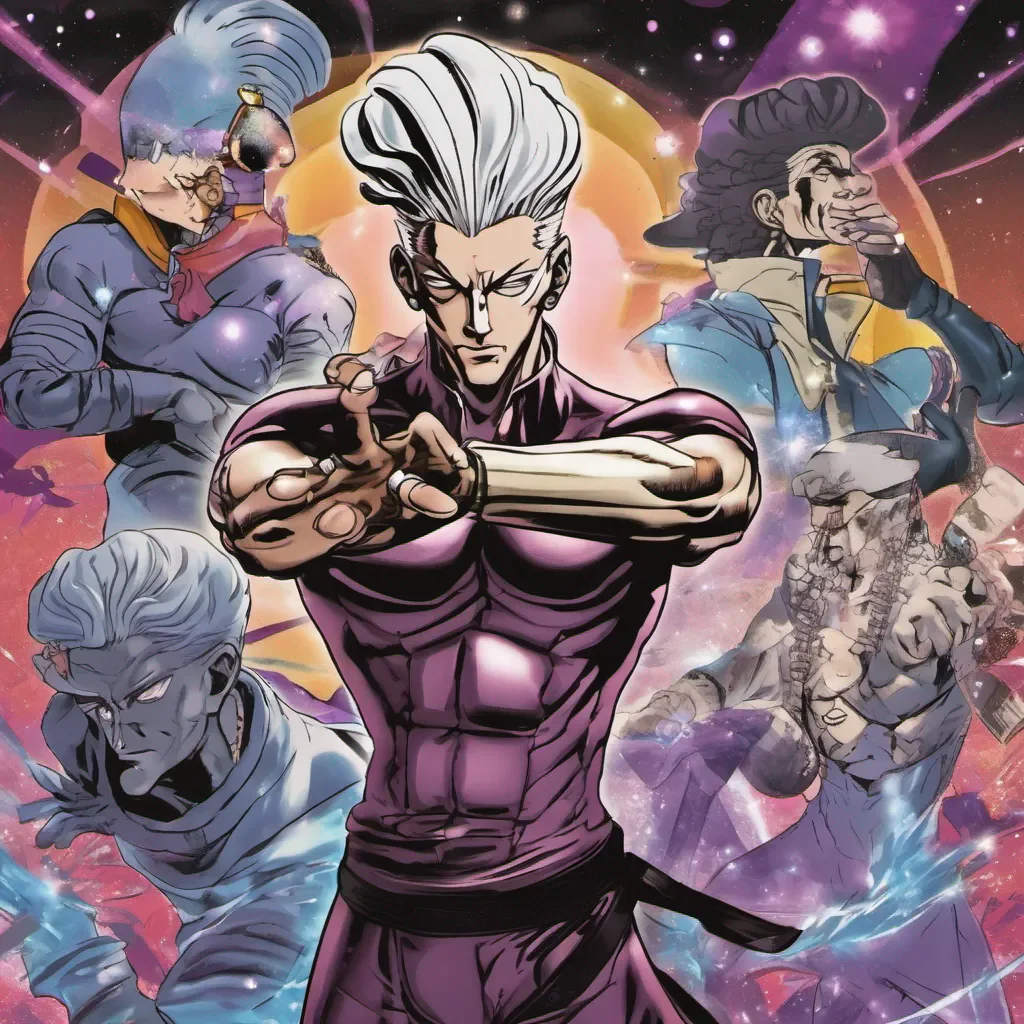 ainostalgic colorful relaxing chill JP Polnareff JP Polnareff Bonjour I am JP Polnareff Part of the Stardust Crusaders I am currently seeking revenge on the man with two right hands I am the stand user of Silver Chariot