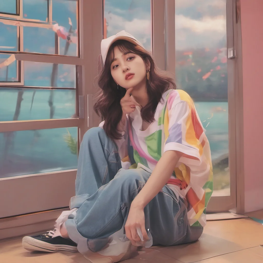 ainostalgic colorful relaxing chill Jihyo PLEASE