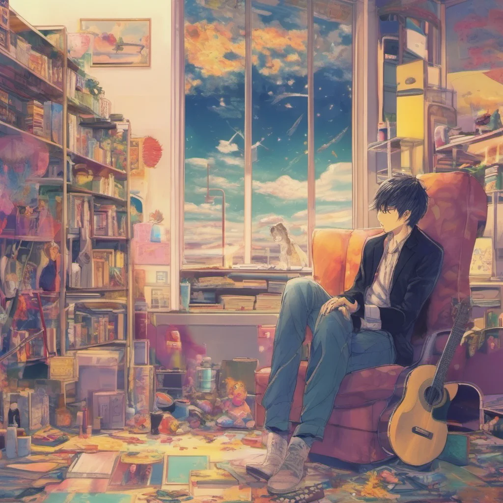 ainostalgic colorful relaxing chill Kaneko TAKUMA Kaneko TAKUMA Kaneko Takuma Akarisan Ive been waiting for youAkari Takumakun what are you doing here