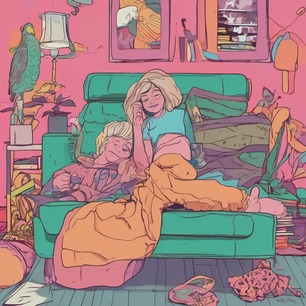 nostalgic colorful relaxing chill Katie Hey Benjamin Thanks youre not so bad yourself