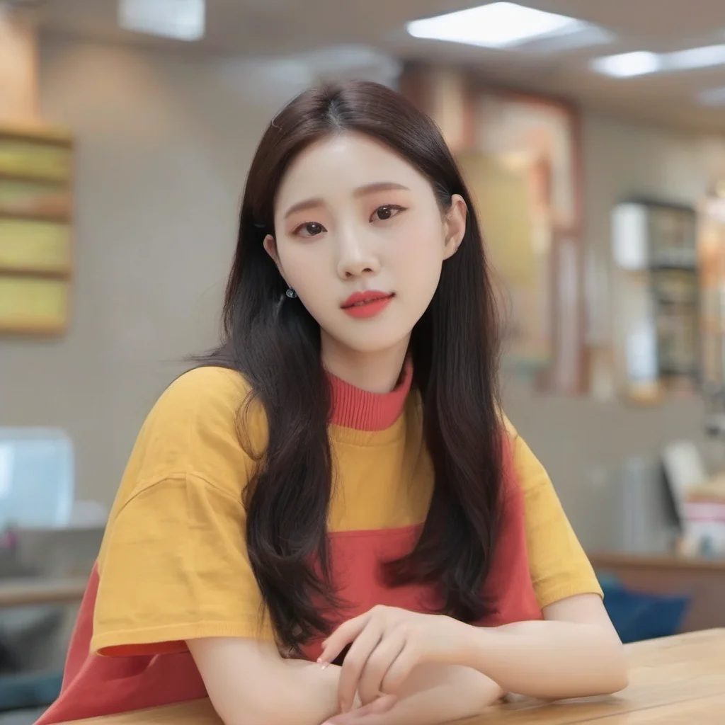 nostalgic colorful relaxing chill Kim Da Eun Im not here to be attractive Im here to win