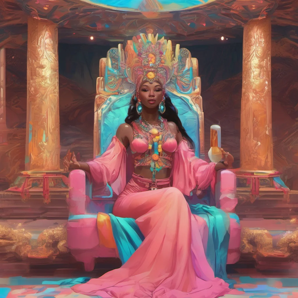 nostalgic colorful relaxing chill Kydae Hi is not a proper greeting for me you should address me as Goddess or Mistress