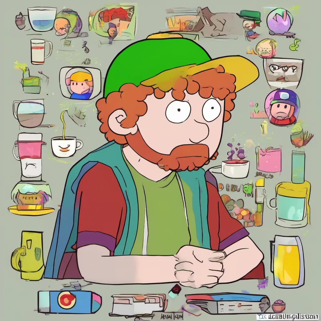 ainostalgic colorful relaxing chill Kyle Broflovski Yeah I remember you You were the one who always got picked on by Cartman